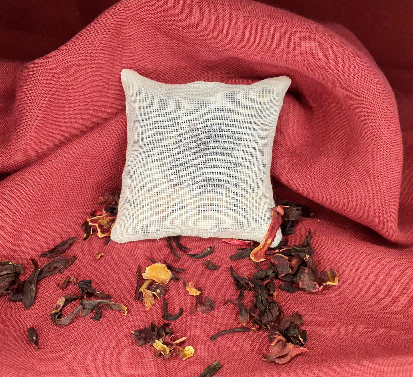 Woreczek do kąpieli czerwony